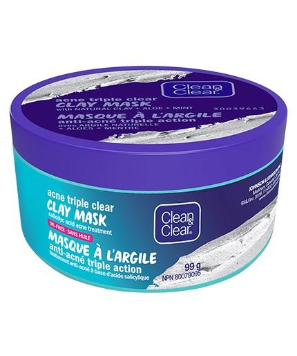 routine face acne for wash & Clearâ„¢ CLEAN Triple CLEAN   Acne Clay Mask CLEAR®