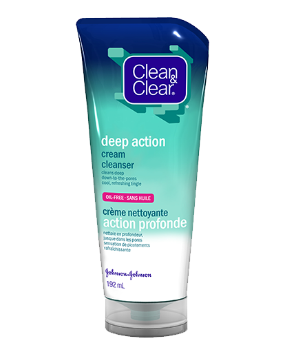 Deep Action Cream Cleanser | CLEAN & CLEAR® Canada